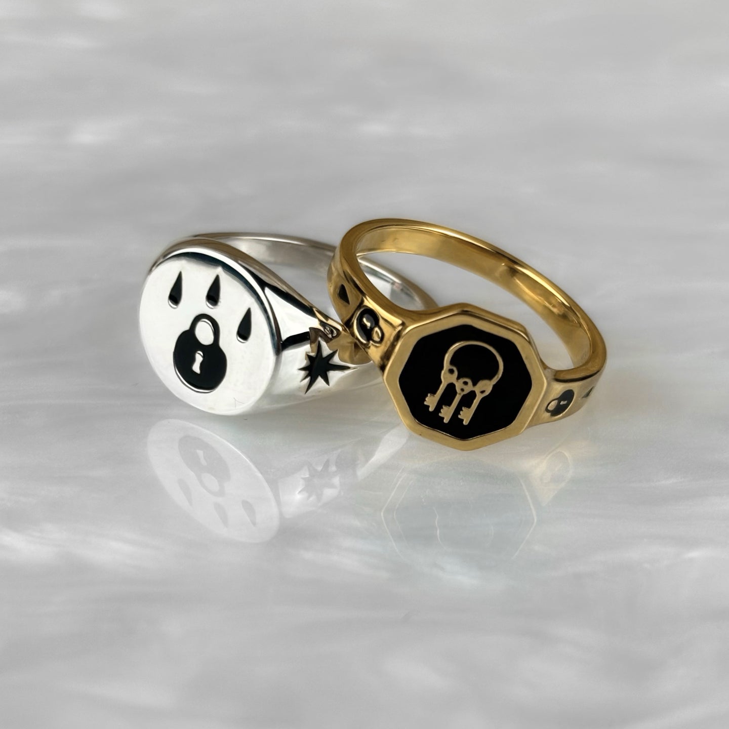 Secret Society Ring - Rings - While Odin Sleeps